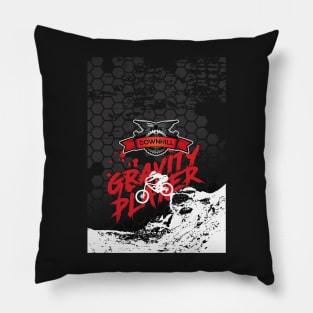 Gravity Player- Downhill mountain biking style. Pillow