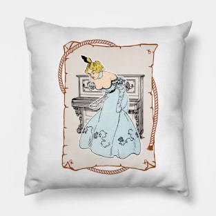 Western cabaret saloon singer Pillow