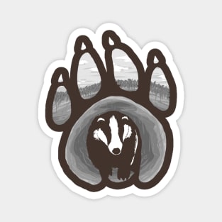 Badger Paw Magnet