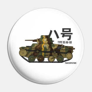 Type 95 Ha-Go. Pin