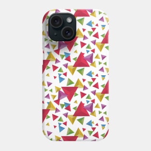 Fractal Triangles Pattern Phone Case