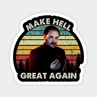 Supernatural Movie Crowley Funny Vintage Magnet