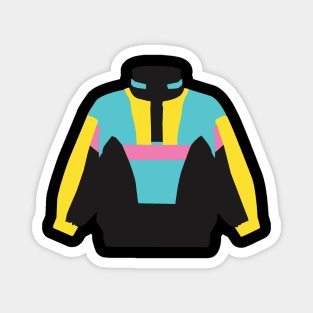 90s Ski Jacket Nostalgia Magnet