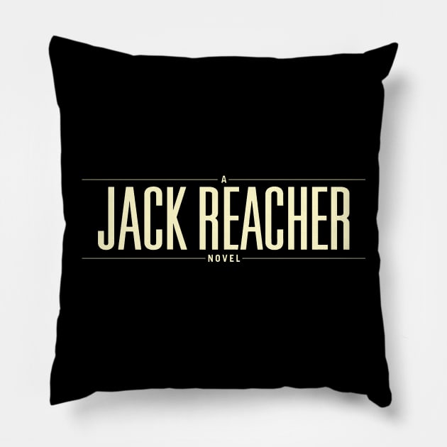 A Jack Reacher Novel Pillow by TheUnseenPeril