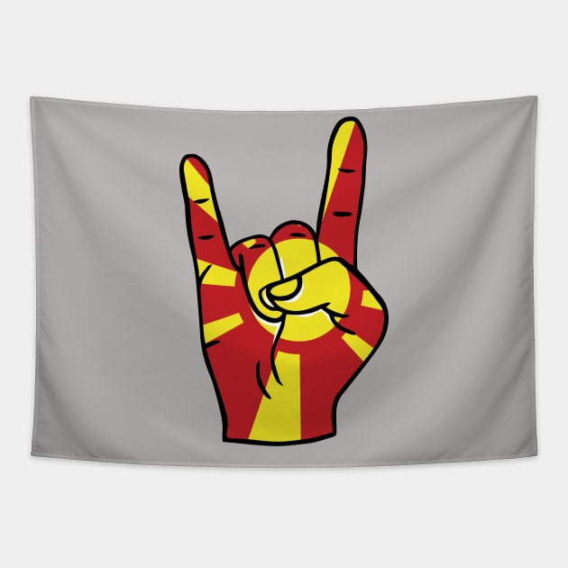 Rock On, Macedonia Tapestry by SLAG_Creative