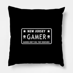 New Jersey Gamer Pillow