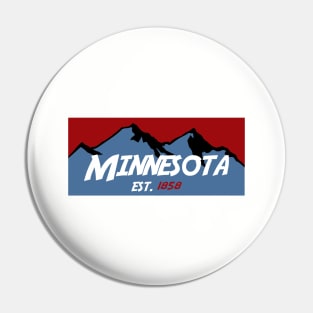 Minnesota Mountains Pin