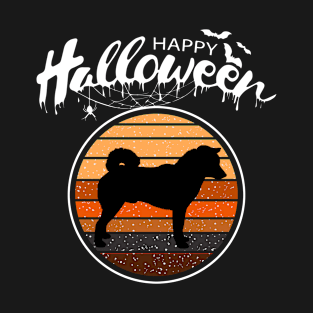 Funny Happy Halloween Beautiful Shiba Inu Men Women Kid Gift T-Shirt