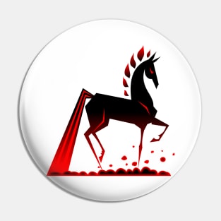 fire horse Pin