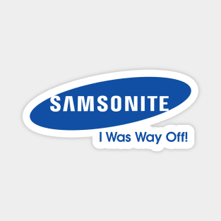 Samsonite Magnet