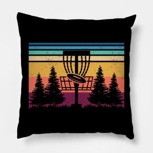 Vintage Stupid Tree Disc Golf Pillow