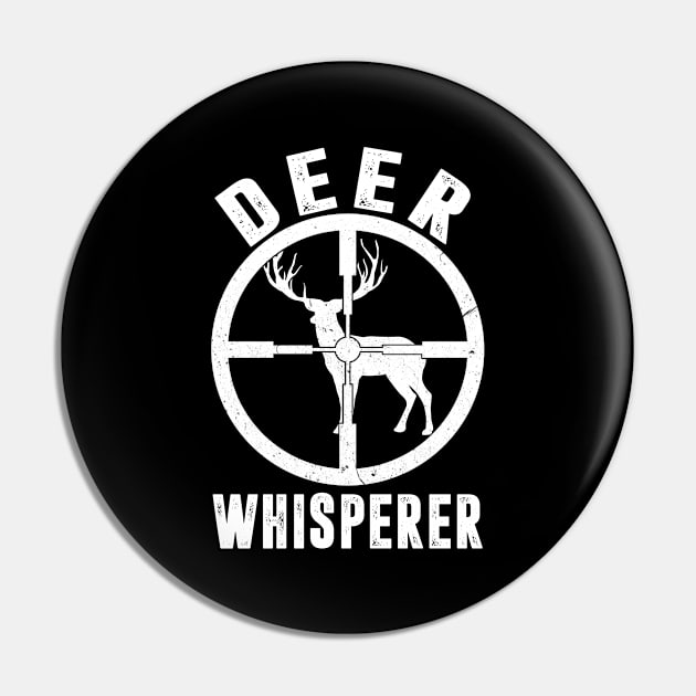 Deer Whisperer Pin by funkyteesfunny