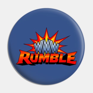 WMW Rumble logo Pin