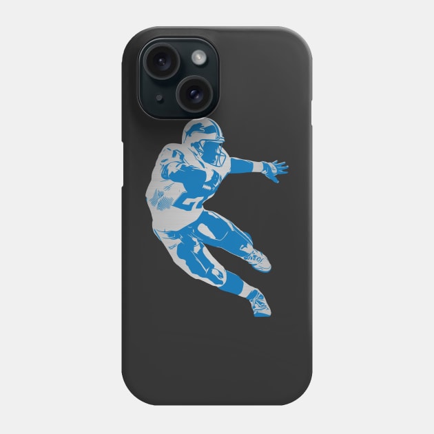 Barry Sanders Hologram Phone Case by darklordpug