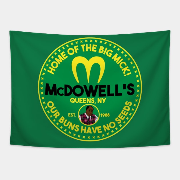 McDowells logo Tapestry by carloj1956