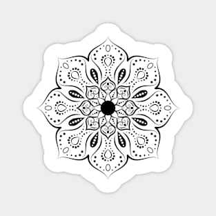 Flower Mandala Magnet