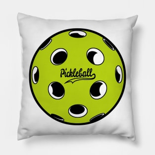 Everyday Pickleball Green Ball Pillow