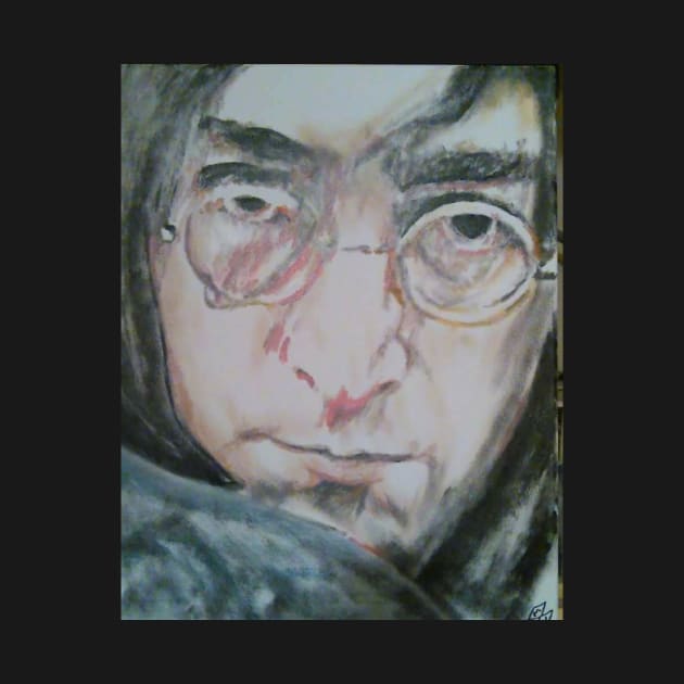 John Lennon by Mike Nesloney Art