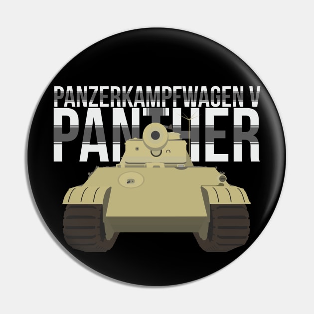 German medium tank Pz-V Panther Pin by FAawRay