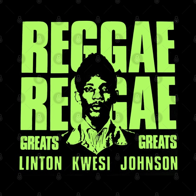 Linton Kwesi Johnson Reggae Reggae Greats Greats by Holmes