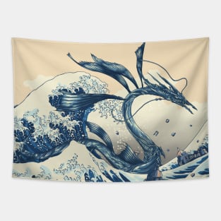 The Great Wave off Altissia Tapestry