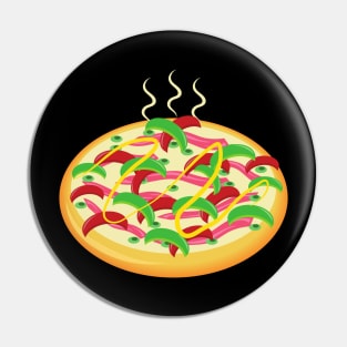 Pizza with lots of toppings Pin