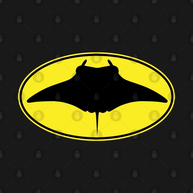 Manta Ray Stingray Logo by TMBTM