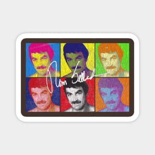 Tom Selleck Popart Vintage look Magnet