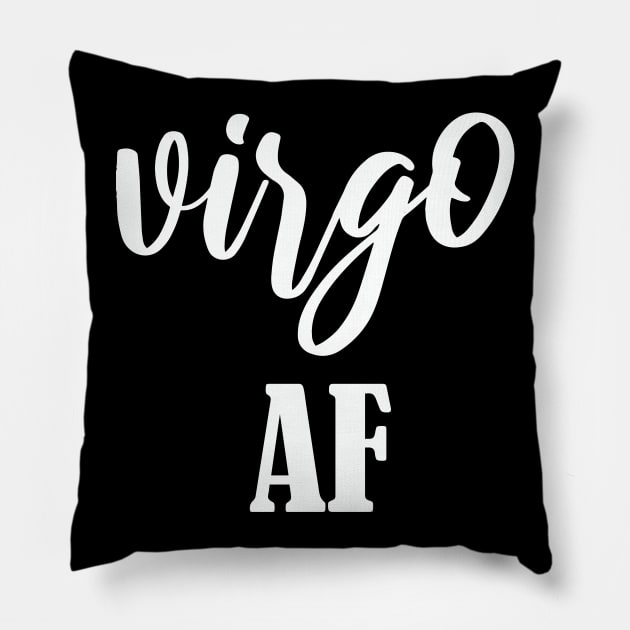 Virgo AF Pillow by jverdi28