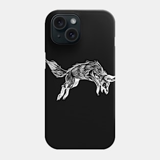 Leaping Coyote Phone Case