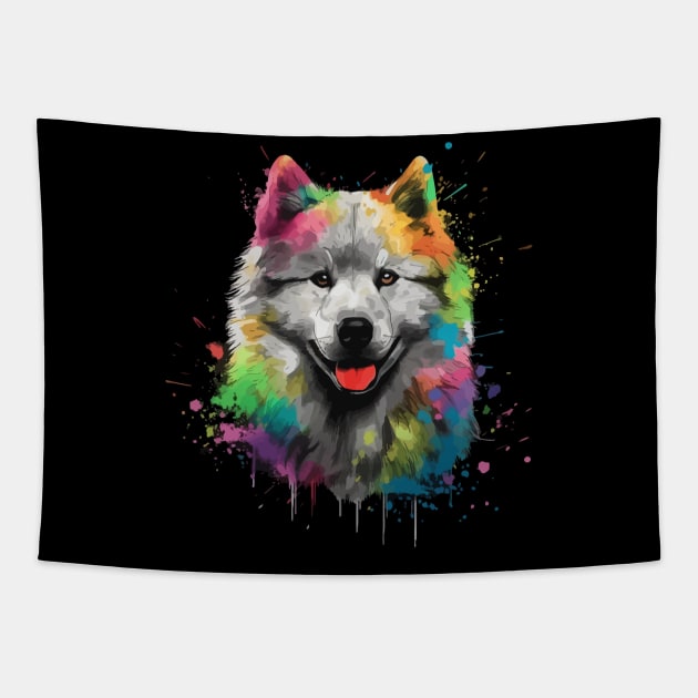 Samoyed Tapestry by JH Mart