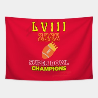 SUPER BOWL 2023 KANSAS CITY CHAMPIONS Tapestry