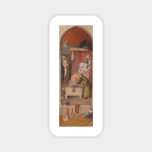 'Death and the Miser (Wayfarer Triptych) - Hieronymus Bosch Magnet