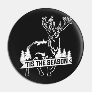 Live Free And Hunt Hard - Big Racks Matter - Funny Deer Buck Hunting Pin