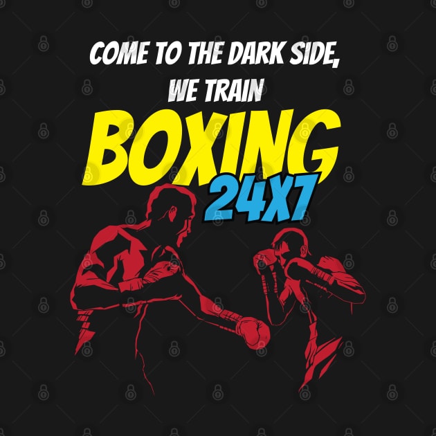 Funny Boxing Quote Vintage Boxer Boxing Gloves Design by Riffize