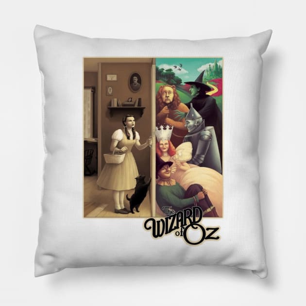 The Other Side Of Oz Pillow by Specialstace83