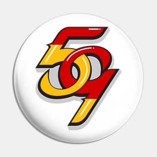 Number 59 Pin