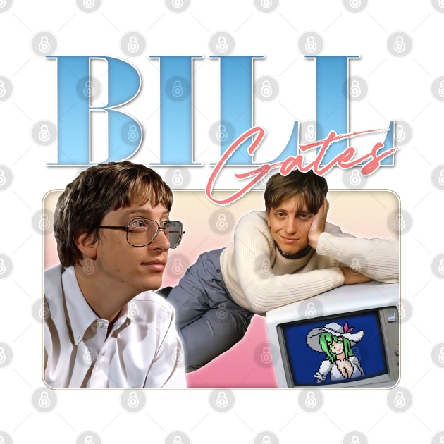 Bill Gates /// Retro Aesthetic Fan Design by DankFutura