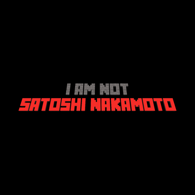 I am not Satoshi Nakamoto by cryptogeek