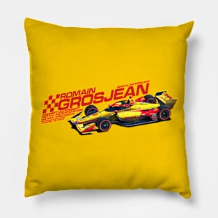 Romain Grosjean 2022 (red) Pillow