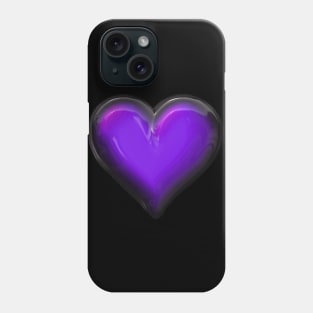 Purple Heart Phone Case