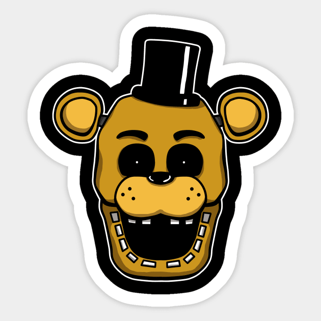 Five Nights at Freddy's - FNAF 2 - Shadow Freddy Sticker for Sale by  Kaiserin