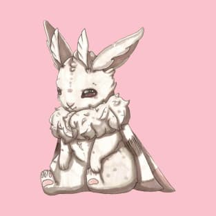 Cute BunnMoth (Pocket Design) T-Shirt