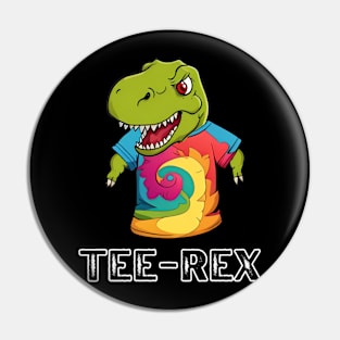 Dinosaur Pun Tee Rex Pin