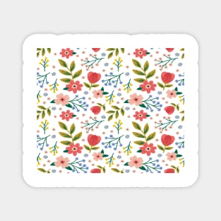 Cute Flowers Pattern, Happy Mothers Day Gifts Magnet