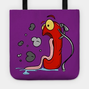 Mr Puff the Fire Extinguisher Cartoon Tote