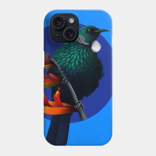 New Zealand Tui Bird Phone Case