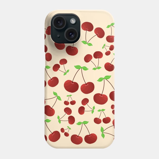 CHERRY Phone Case by ulricartistic