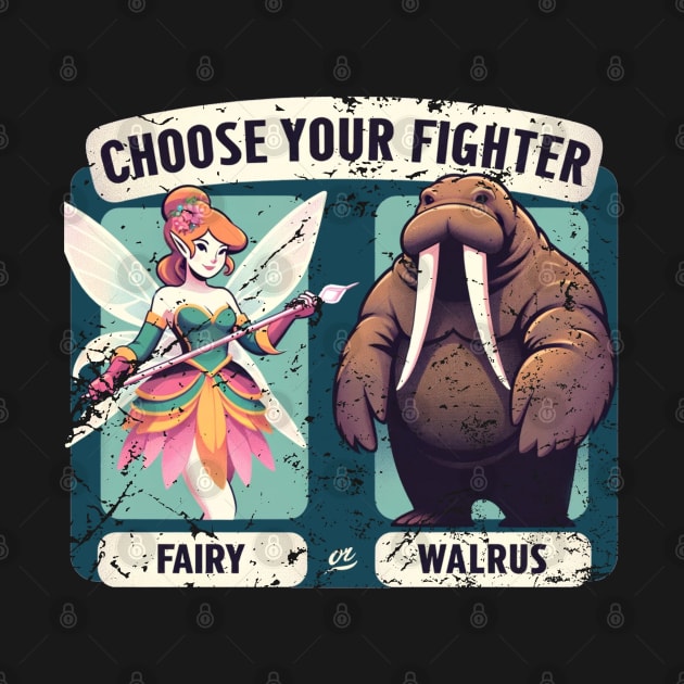 FAIRY or WALRUS Choose Your Fighter Internet Meme Debate by Decamega