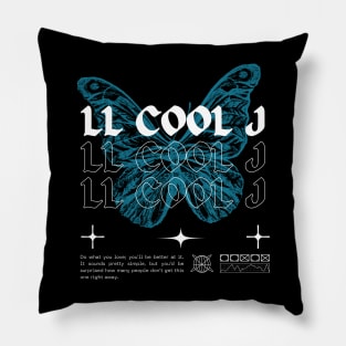 LL Cool J // Butterfly Pillow